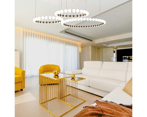 Потолочная люстра Favourite 4589-6C Helmet LED*43W, 3400LM, 4000K D600*H200мм