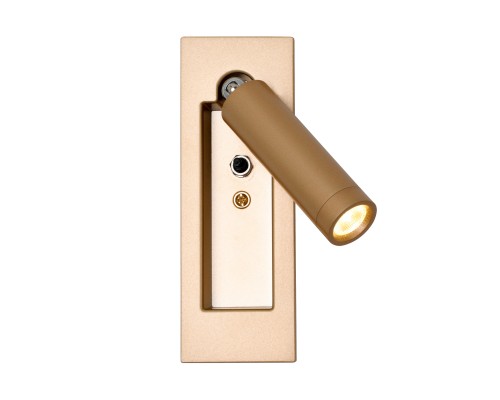 Бра Favourite 4495-1W Bedside LED*3W, 200LM, 4000K , switch D65*W55*H155мм