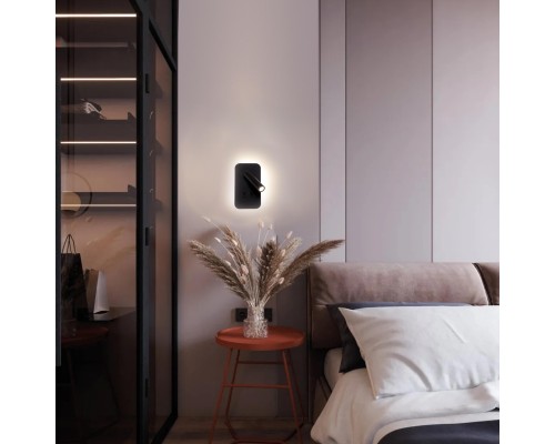 Бра Favourite 4497-2W Bedside LED*3W + LED*5W, 480LM, 4000K , switch D65*W105*H185мм