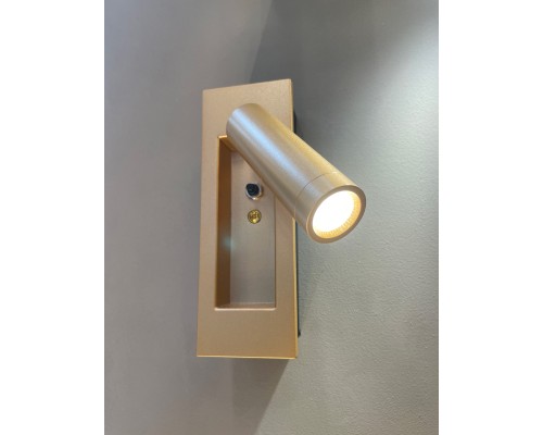 Бра Favourite 4495-1W Bedside LED*3W, 200LM, 4000K , switch D65*W55*H155мм