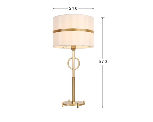 Настольная лампа Favourite 2634-1T Mateo 1*E14*40W D270*H570мм