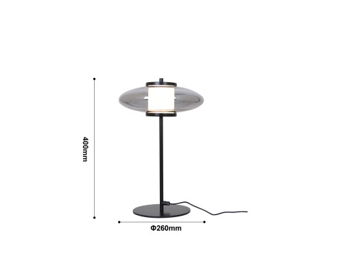 Настольная лампа Favourite 4373-1T Rulle LED*7W, 490LM, 4000K, CRI>90, switch D260*H400мм