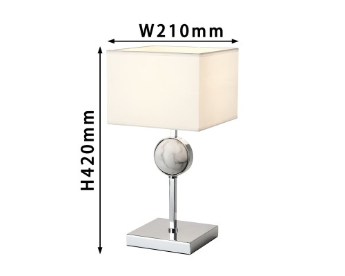 Настольная лампа Favourite 2821-1T Diva 1*E27*60W L210*W210*H420мм