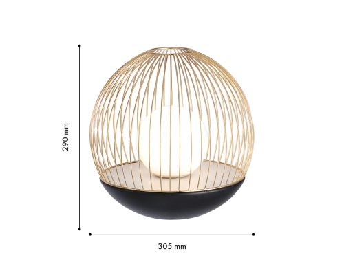 Настольная лампа Favourite 4240-1T core LED*7W, 650LM, 4000K, switch D305*H290мм