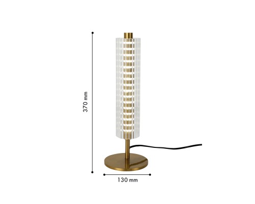 Настольная лампа Favourite 4489-1T Pulser LED*5W, 150LM, 4000K, switch D130*H370мм