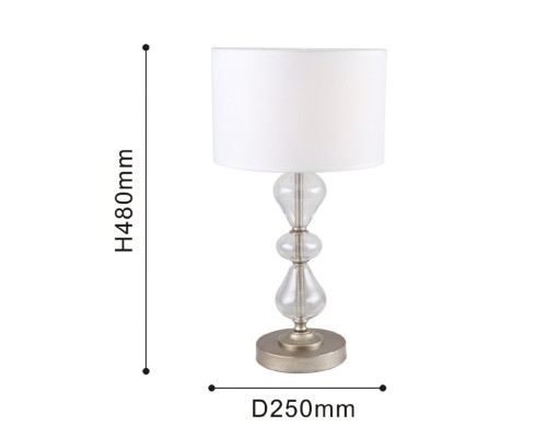 Настольная лампа Favourite 2554-1T Ironia 1*E14*40W D250*H480мм