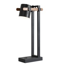 3004-1T, настольный светильник, L180xW100xH420, 1xE27LEDx7W, excluded, switch