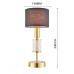 Настольная лампа Favourite 2609-1T Laciness 1*E14*40W D140*H330мм