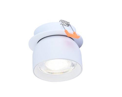 Врезной светильник Favourite 4511-1C Astern LED*8W, 850LM, 4000K, IP20, CRI>90 D90*H70, вр.от.D80мм