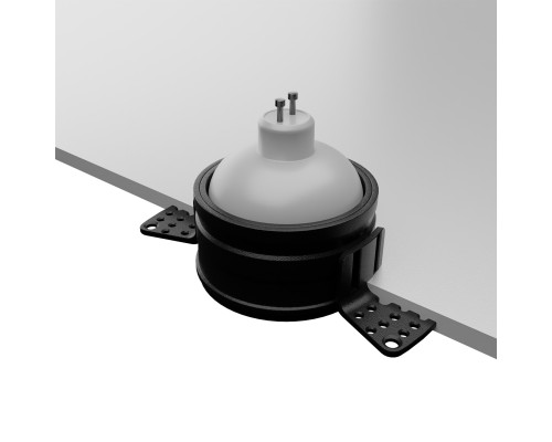 Врезной светильник под штукатурку Favourite 4527-1C Lamppu 1*GU10*35W, IP20 L63*H40, вр.от.D67мм