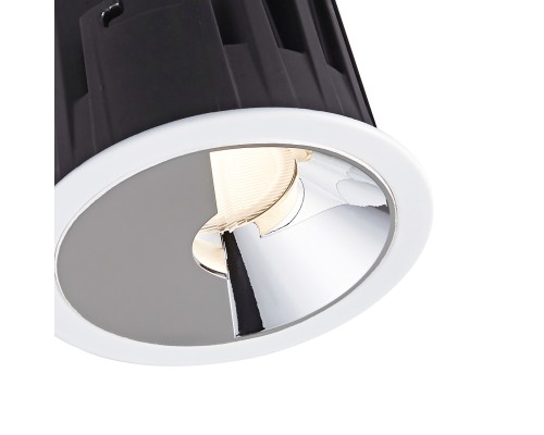 Врезной светильник Favourite 4429-1C Halv LED*10W, 600LM, 4000K, IP20, CRI>90 D85*H78, вр.от.D75мм