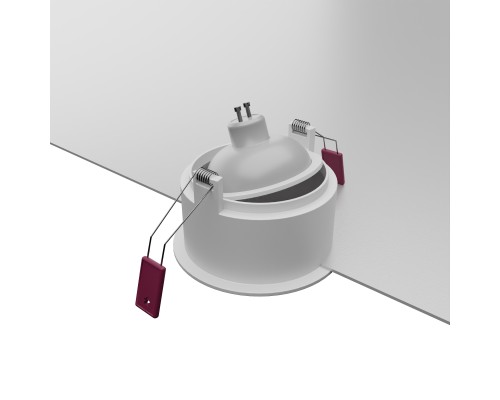 Врезной светильник Favourite 4532-1C Lamppu 1*GU10*35W, IP20 D80*H56, вр.от.D75мм