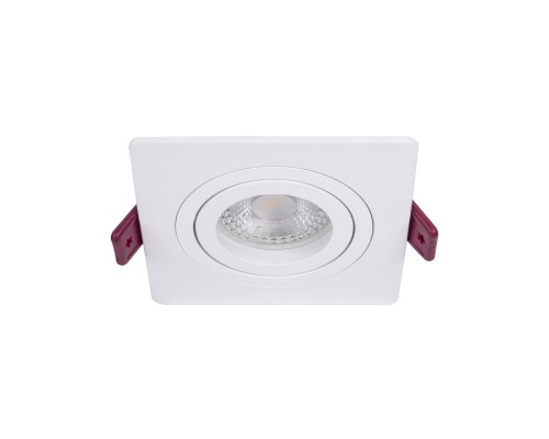 Врезной светильник Favourite 4542-1C Lamppu 1*GU10*35W, IP20 L92*W92*H28, вр.от.D80мм