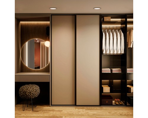 Врезной светильник Favourite 4544-1C Lamppu 1*GU10*35W, IP20 D85*H40, вр.от.D75мм