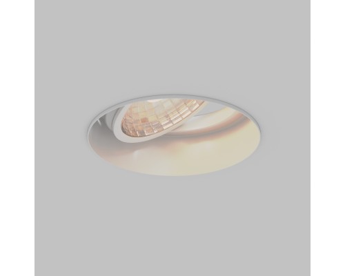 Врезной светильник под штукатурку Favourite 4533-1C Lamppu 1*GU10*35W, IP20 D125*H36, вр.от.D80мм