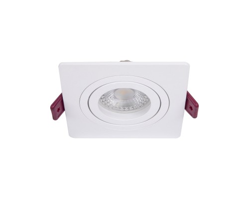 Врезной светильник Favourite 4542-1C Lamppu 1*GU10*35W, IP20 L92*W92*H28, вр.от.D80мм