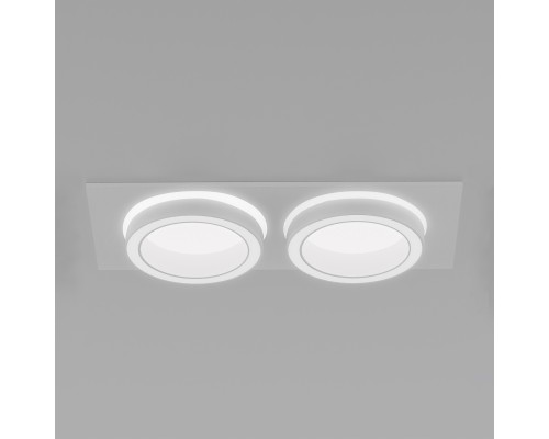 Врезной светильник Favourite 4650-2C Vasto 2*GX53LED*9W, IP20 L215*W108*H44, вр.от.L186*W92мм