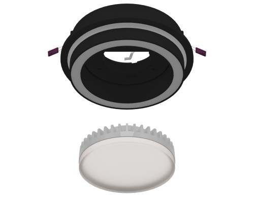Врезной светильник Favourite 4540-1C Vasto 1*GX53LED*9W, IP20 D105*H44, вр.от.D90мм