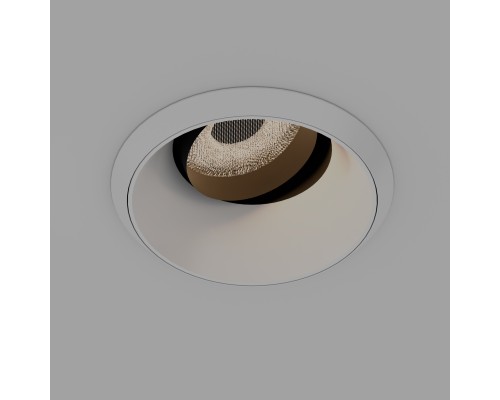 Врезной светильник Favourite 4424-1C Mortise LED*12W, 1020LM, 4000K, IP20, CRI>90, beam angle:36 D85*H75, вр.от.D75мм