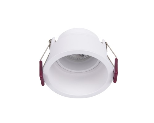 Врезной светильник Favourite 4546-1C Lamppu 1*GU10*35W, IP20 D80*H56, вр.от.D75мм