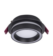 4540-1C, врезной светильник, D105xH44, cutout:D90, 1xGX53LEDx15W, IP20, excluded