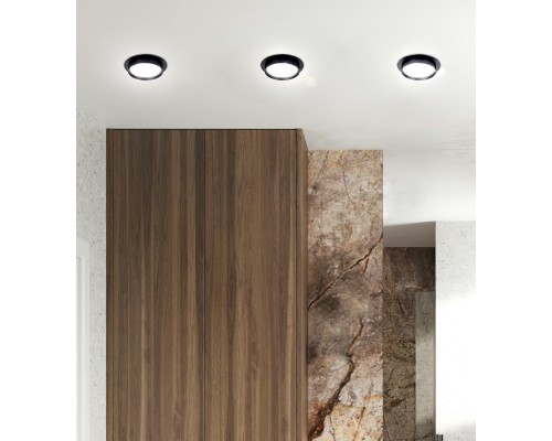 Врезной светильник Favourite 4538-1C Vasto 1*GX53LED*9W, IP20 D105*H38, вр.от.D90мм