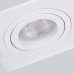 Врезной светильник Favourite 4542-1C Lamppu 1*GU10*35W, IP20 L92*W92*H28, вр.от.D80мм