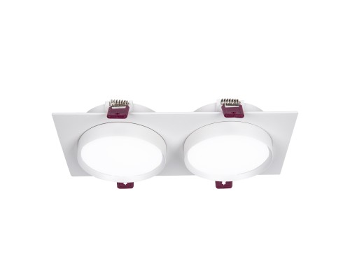 Врезной светильник Favourite 4649-2C Vasto 2*GX53LED*9W, IP20 L215*W108*H37, вр.от.L186*W92мм