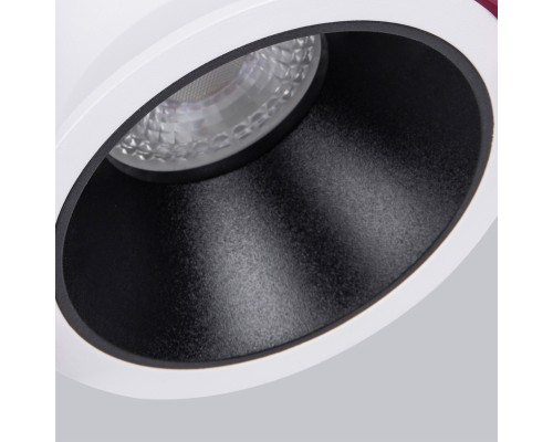 Врезной светильник Favourite 4523-1C Lamppu 1*GU10*35W, IP20 D86*H39, вр.от.D75мм