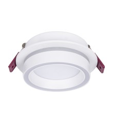 4539-1C, врезной светильник, D105xH44, cutout:D90, 1xGX53LEDx15W, IP20, excluded