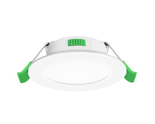 Врезной светильник Favourite 4644-1C Optima LED*5W, 420LM/460LM/440LM, 3000K/4000K/6500K, IP44, CRI>80, beam angle:120 D86*H30, вр.от.D68мм