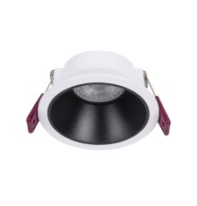 4523-1C, врезной светильник, D86xH39, cutout:D75, 1xGU10x35W, IP20, excluded