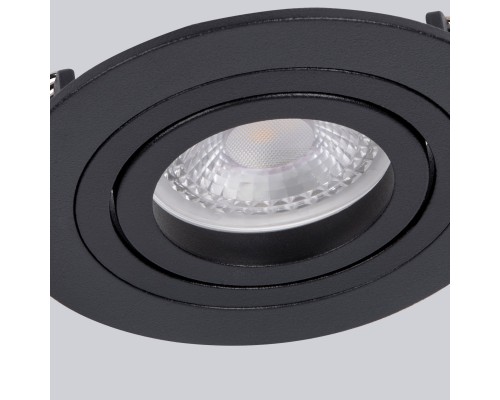 Врезной светильник Favourite 4543-1C Lamppu 1*GU10*35W, IP20 D92*H28, вр.от.D80мм