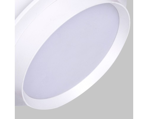 Врезной светильник Favourite 4537-1C Vasto 1*GX53LED*9W, IP20 D105*H38, вр.от.D90мм