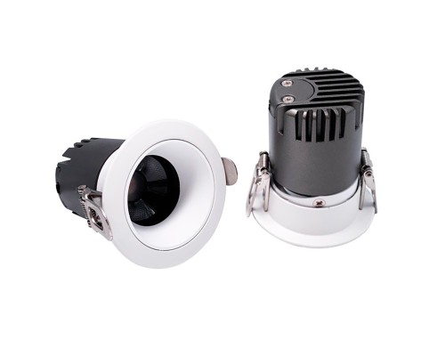 Врезной светильник Favourite 4415-1C Mortise LED*7W, 600LM, 3000K, IP20, CRI>90, beam angle:36 D65*H70, вр.от.D55мм