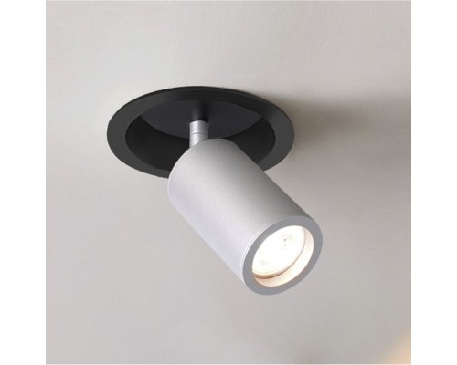 2803-1C, врезной светильник, D80xH175, 1xGU10x35W