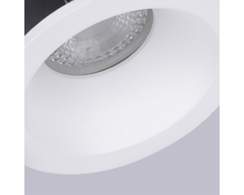 Врезной светильник Favourite 4528-1C Soggy 1*GU10*35W, IP44 D87*H44, вр.от.D75мм