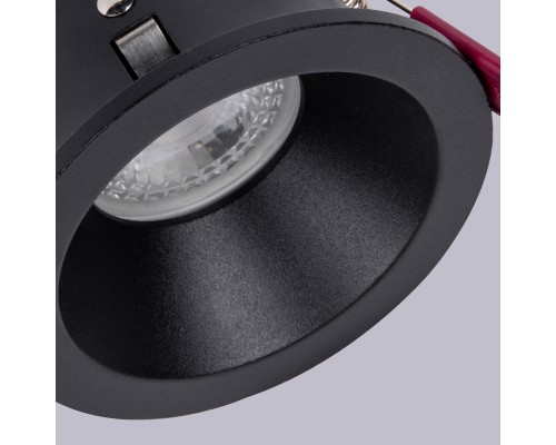 Врезной светильник Favourite 4529-1C Soggy 1*GU10*35W, IP44 D87*H44, вр.от.D75мм