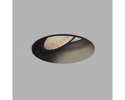 Врезной светильник под штукатурку Favourite 4535-1C Lamppu 1*GU10*35W, IP20 D125*H36, вр.от.D80мм