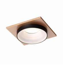 2887-1C, врезной светильник, L95xW95xH40, cutout:D75, 1xGU10LEDx7W, excluded