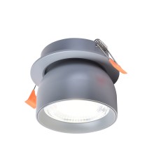 4512-1C, врезной светильник, D90xH70, cutout:D80, LEDx8W, 850LM, 4000K, IP20, CRI>90, included