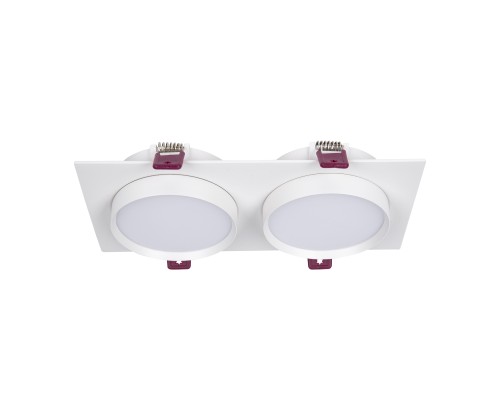 Врезной светильник Favourite 4649-2C Vasto 2*GX53LED*9W, IP20 L215*W108*H37, вр.от.L186*W92мм