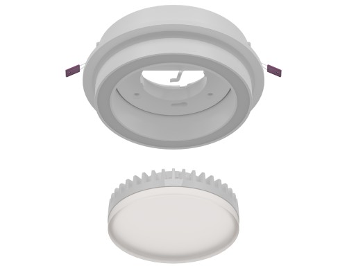 Врезной светильник Favourite 4539-1C Vasto 1*GX53LED*9W, IP20 D105*H44, вр.от.D90мм