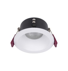 4528-1C, врезной светильник, D87xH44, cutout:D75, 1xGU10x35W, IP65, excluded