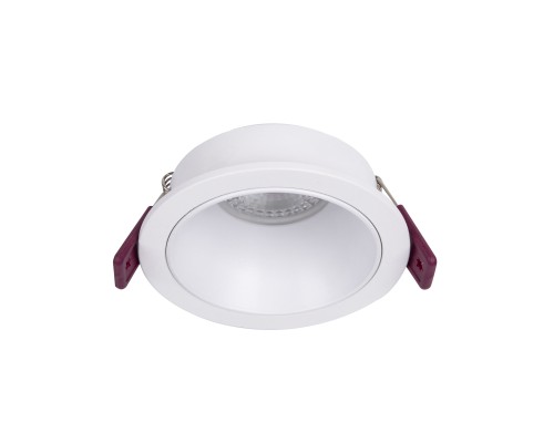 Врезной светильник Favourite 4524-1C Lamppu 1*GU10*35W, IP20 D90*H35, вр.от.D75мм