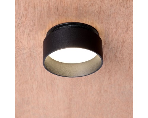 2886-1C, врезной светильник, D80xH60, cutout:D65, 1xGU10LEDx7W