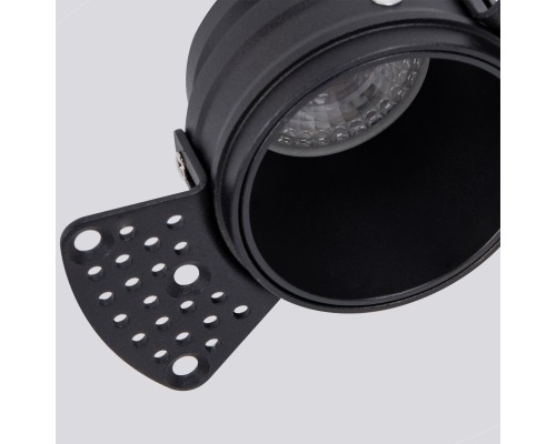 Врезной светильник под штукатурку Favourite 4527-1C Lamppu 1*GU10*35W, IP20 L63*H40, вр.от.D67мм