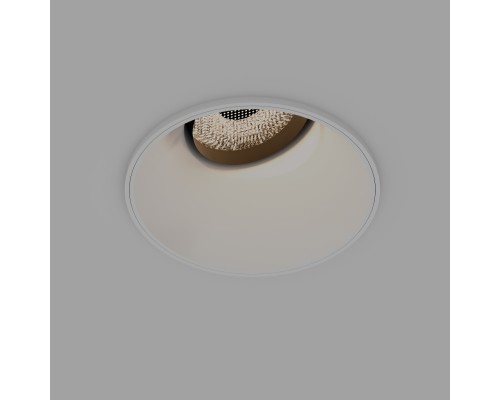 Врезной светильник под штукатурку Favourite 4426-1C Mortise LED*12W, 1020LM, 4000K, IP20, CRI>90, beam angle:36 D145*H75, вр.от.D75мм