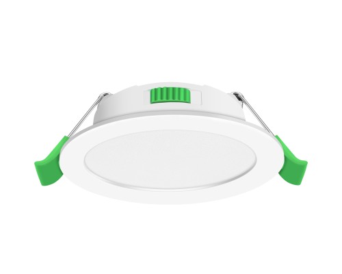 Врезной светильник Favourite 4645-1C Optima LED*7W, 450LM/560LM/500LM, 3000K/4000K/6500K, IP44, CRI>80, beam angle:120 D113*H30, вр.от.D90мм