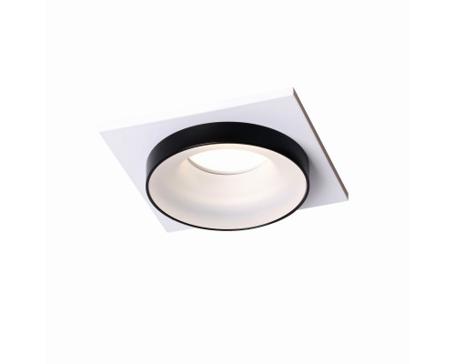 2888-1C, врезной светильник, L95xW95xH40, cutout:D75, 1xGU10LEDx7W